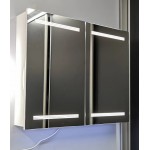 Mirror Shaving Cabinet With Led Light 600*720*150